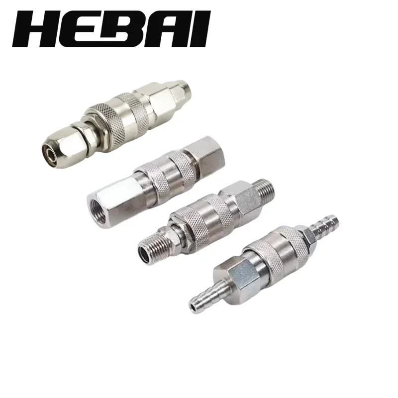 ข้อต่อแบบเร็วมาตรฐานยุโรป HEBA - Compression Fitting Brass บทวิจารณ์และราคา